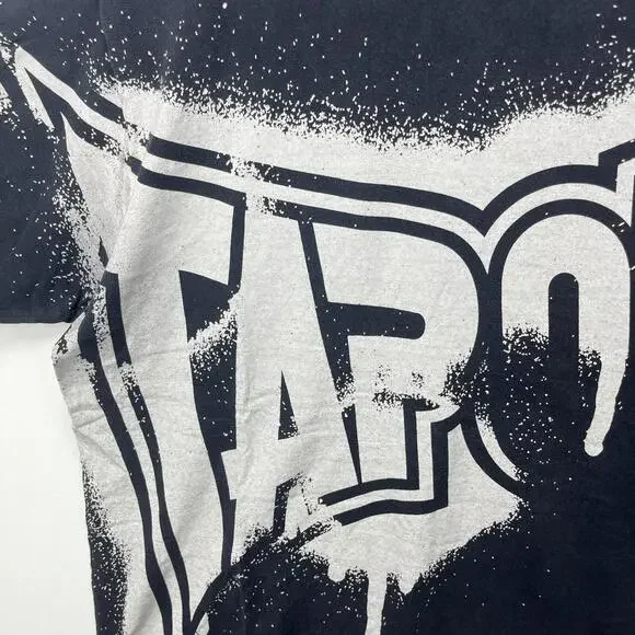 Vintage Y2K Tapout MMA Big Print Jesse Pinkman T-Shirt Large - Picture 3 of 11